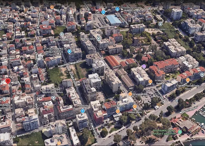 Grey Stones & Balcony Appartement *
